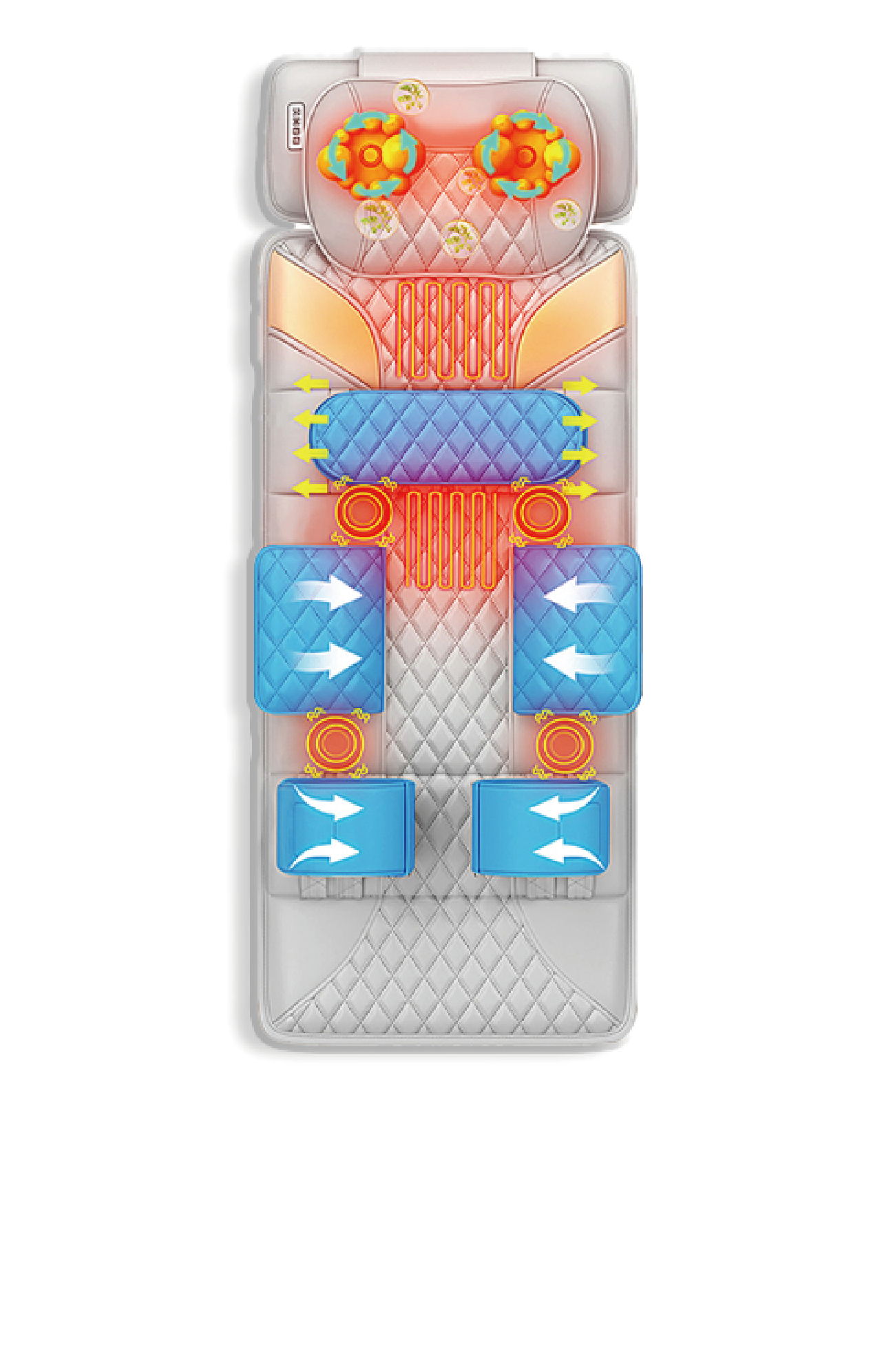 массажный матрас(M002)